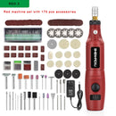 100V~240V Mini Electric Drill Power Tools 3.6V Multifuctional Grinder Grinding Accessories Set 3 Speed Engraving Pen For Dremel