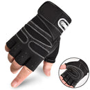 Cycling Gloves Anti-slip Anti-sweat Men Women Half Finger Gloves Breathable Anti-shock Sports Gloves Bicycle Riding Gloves