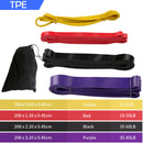 41" Resistance Bands 208cm Fitness Rubber Pull Up Crossfit Power Expander Hanging Yoga Loop Band