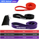 41" Resistance Bands 208cm Fitness Rubber Pull Up Crossfit Power Expander Hanging Yoga Loop Band