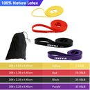 41" Resistance Bands 208cm Fitness Rubber Pull Up Crossfit Power Expander Hanging Yoga Loop Band