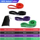 41" Resistance Bands 208cm Fitness Rubber Pull Up Crossfit Power Expander Hanging Yoga Loop Band