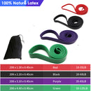 41" Resistance Bands 208cm Fitness Rubber Pull Up Crossfit Power Expander Hanging Yoga Loop Band