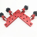 2 pc 90 Degrees L-Shaped Auxiliary Fixture Splicing board Positioning Panel Fixed clip Carpenter's Square Ruler Woodworking tool