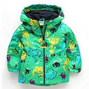 Autumn Waterproof Windbreaker For Boy Baby Trench Coat Kids Long Sleeve Jackets Children Clothing For Girls Fashion Outwear 2-6Y