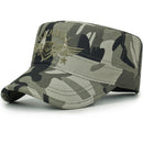 2019 United States US Marines Corps Cap Hat Military Hats Camouflage Flat Top Hat Men Cotton hHat USA Navy Embroidered Camo Hat