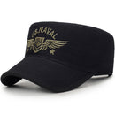 2019 United States US Marines Corps Cap Hat Military Hats Camouflage Flat Top Hat Men Cotton hHat USA Navy Embroidered Camo Hat