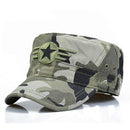 2019 United States US Marines Corps Cap Hat Military Hats Camouflage Flat Top Hat Men Cotton hHat USA Navy Embroidered Camo Hat