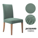 1/2/4/6 Pcs Dining Room Chair Cover Stretch Elastic Dining Chair Slipcover Spandex Case for Chairs housse de chaise