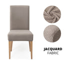 1/2/4/6 Pcs Dining Room Chair Cover Stretch Elastic Dining Chair Slipcover Spandex Case for Chairs housse de chaise