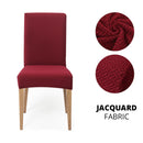 1/2/4/6 Pcs Dining Room Chair Cover Stretch Elastic Dining Chair Slipcover Spandex Case for Chairs housse de chaise