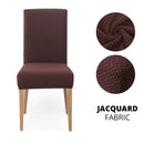1/2/4/6 Pcs Dining Room Chair Cover Stretch Elastic Dining Chair Slipcover Spandex Case for Chairs housse de chaise
