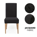 1/2/4/6 Pcs Dining Room Chair Cover Stretch Elastic Dining Chair Slipcover Spandex Case for Chairs housse de chaise
