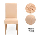 1/2/4/6 Pcs Dining Room Chair Cover Stretch Elastic Dining Chair Slipcover Spandex Case for Chairs housse de chaise