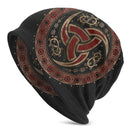 Bonnet Hats Vikings Ragnar Lothbrok Men Women's Knitting Hat Tree Of With Triquetra Winter Warm Cap Street Skullies Beanies Caps