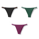 3pcs Underwear For Woman Seamless Sexy Thongs Women's Lingerie Bikini Sports Female Thong New Sale Underpants Panties For Woman