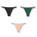 3pcs Underwear For Woman Seamless Sexy Thongs Women's Lingerie Bikini Sports Female Thong New Sale Underpants Panties For Woman