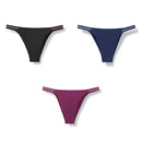 3pcs Underwear For Woman Seamless Sexy Thongs Women's Lingerie Bikini Sports Female Thong New Sale Underpants Panties For Woman