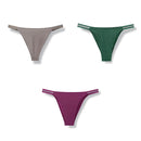 3pcs Underwear For Woman Seamless Sexy Thongs Women's Lingerie Bikini Sports Female Thong New Sale Underpants Panties For Woman