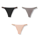 3pcs Underwear For Woman Seamless Sexy Thongs Women's Lingerie Bikini Sports Female Thong New Sale Underpants Panties For Woman
