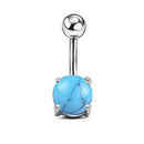 1pc Sexy Navel Piercing Belly Button Rings Bar Crystal Zircon Dangling Ombligo Party Stud Barbell for Woman Body Jewelry 14g