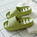 2021 New Slippers Women Non-slip Thick Bottom Summer Home Bathroom Slides Couples Indoor Female Flip Flops