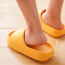 2021 New Slippers Women Non-slip Thick Bottom Summer Home Bathroom Slides Couples Indoor Female Flip Flops