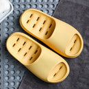 2021 New Slippers Women Non-slip Thick Bottom Summer Home Bathroom Slides Couples Indoor Female Flip Flops