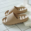 2021 New Slippers Women Non-slip Thick Bottom Summer Home Bathroom Slides Couples Indoor Female Flip Flops