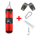 Empty Boxing Sandbag Home Fitness Hook Hanging Kick Punching Bag Boxing Training Fight Karate Punch Muay Thai Sand Bag