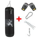 Empty Boxing Sandbag Home Fitness Hook Hanging Kick Punching Bag Boxing Training Fight Karate Punch Muay Thai Sand Bag
