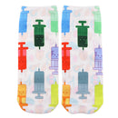 DZ1645 Doctor Nurse Print Grey's Anatomy Cotton Happy Socks Casual Creative Soft Comfortable Funny Novelty Men Woman Fans Gifts
