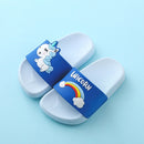 Suihyung Rainbow Unicorn Slippers For Boy Girls New Summer Kids Beach Shoes Baby Toddler Soft Indoor Flip Flops Children Sandals