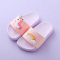 Suihyung Rainbow Unicorn Slippers For Boy Girls New Summer Kids Beach Shoes Baby Toddler Soft Indoor Flip Flops Children Sandals