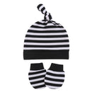 Newborn Baby Hat with Gloves Cotton Bonnet Baby Beanie Hat New Born Gift for Girls Cap Baby Boy Hat Infant Toddler Accessories