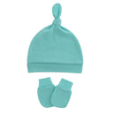 Newborn Baby Hat with Gloves Cotton Bonnet Baby Beanie Hat New Born Gift for Girls Cap Baby Boy Hat Infant Toddler Accessories