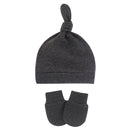 Newborn Baby Hat with Gloves Cotton Bonnet Baby Beanie Hat New Born Gift for Girls Cap Baby Boy Hat Infant Toddler Accessories