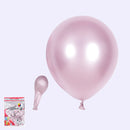 50/30/20pcs Rose Gold Metal Balloons Chrome Metallic ballon Birthday deco Wedding Decoration Anniversary balao metalizado 10inch