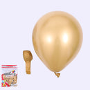 50/30/20pcs Rose Gold Metal Balloons Chrome Metallic ballon Birthday deco Wedding Decoration Anniversary balao metalizado 10inch