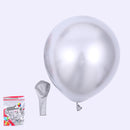 50/30/20pcs Rose Gold Metal Balloons Chrome Metallic ballon Birthday deco Wedding Decoration Anniversary balao metalizado 10inch