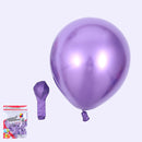 50/30/20pcs Rose Gold Metal Balloons Chrome Metallic ballon Birthday deco Wedding Decoration Anniversary balao metalizado 10inch