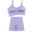 Seamless Women Yoga Set High Waist Yoga Pants Gym Clothing Women Sportswear Sport Shorts Sports Bra T-shirt Workout Sports Set