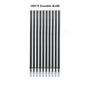 0.5mm Erasable Pen Set Blue Black Ink Gel Pen Erasable Refill Rod Washable Handle School&Office Writing Stationery Gel Ink Pen