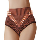 Puimentiua Underwear Women Cartoon Briefs Sexy Lingerie For Women Push Up High Waist Panties Intimate Safety Pants Lace Lingerie