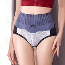 Puimentiua Underwear Women Cartoon Briefs Sexy Lingerie For Women Push Up High Waist Panties Intimate Safety Pants Lace Lingerie