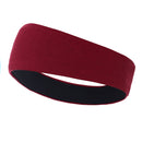 Men sweatband sports Headband Stretch Elastic Women Yoga Running hair band for men  Outdoor Sport Headwrap Fitness Sports safety