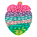 Push Bubble Board Game Anti Stress Relief Toy Kids Push Bubble Ice Cream Board Game Gifts Children Fun Pressure Reduction