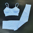 2 piece Seamless Gym Set Yoga Pants Clothing Bra Leggings Workout Shorts Sportswear Fitness Ensembles Sports Wear Women Outfits