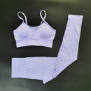 2 piece Seamless Gym Set Yoga Pants Clothing Bra Leggings Workout Shorts Sportswear Fitness Ensembles Sports Wear Women Outfits
