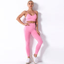 2 piece Seamless Gym Set Yoga Pants Clothing Bra Leggings Workout Shorts Sportswear Fitness Ensembles Sports Wear Women Outfits